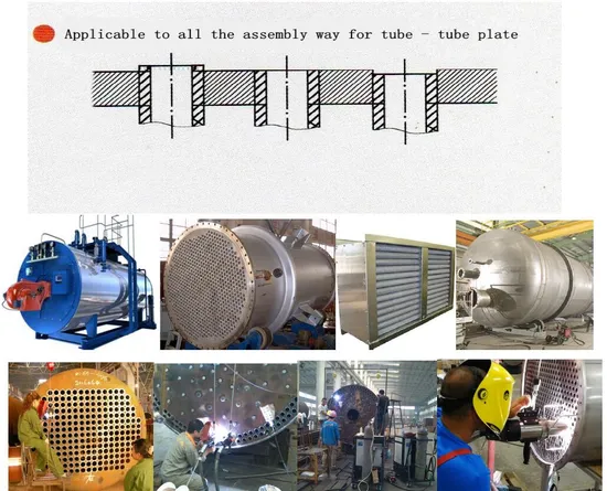 Automatic Tube-to-Tube Sheet Orbital Tube Welder KHB12-80