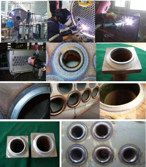 Automatic Tube-to-Tube Sheet Orbital Tube Welder KHB12-80